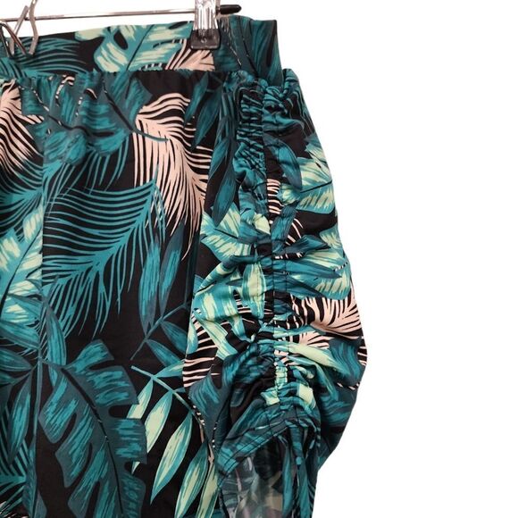 Cacique Swim Women's Desert Palms Drawstring Swim Skirted Bottom - Picture 6 of 16